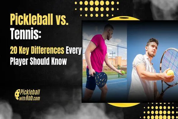 Pickleball vs. Tennis: 20 Key Differences Every Player Should Know 1 Pickleball vs Tennis