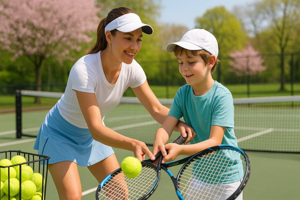 Tennis Lessons for Kids: Why Spring is the Perfect Time to Start 4 Tennis Lessons for Kids: Why Spring is the Perfect Time to Start