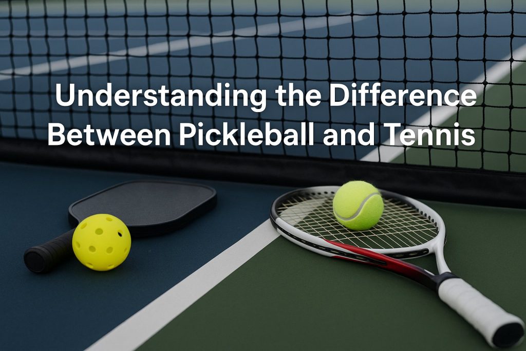 Understanding the Differences Between Pickleball and Tennis 1 Understanding the Differences Between Pickleball and Tennis