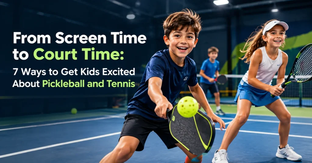 From Screen Time to Court Time: 7 Ways to Get Kids Excited About Pickleball and Tennis 3 745db712 cfeb 45b7 85aa a206787694cd